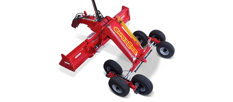 Laser Controlled Soil Levelling Blade