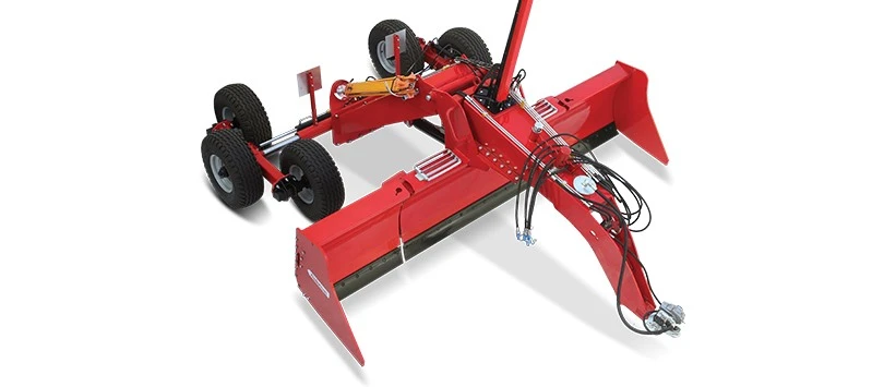 Laser Controlled Soil Levelling Blade