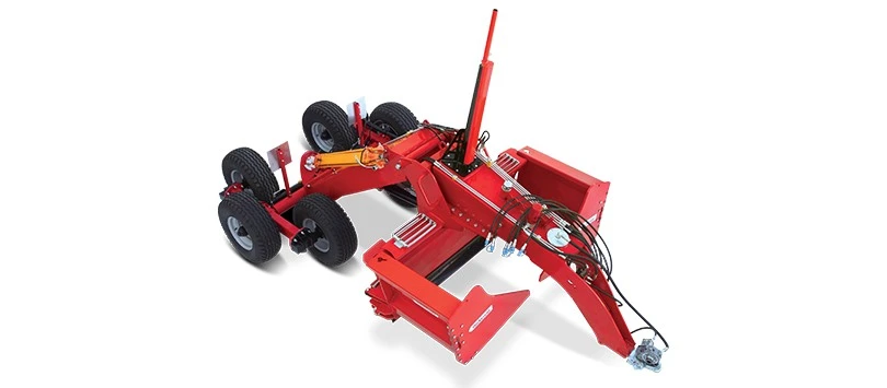 Laser Controlled Soil Levelling Blade