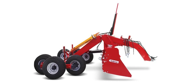 Laser Controlled Soil Levelling Blade